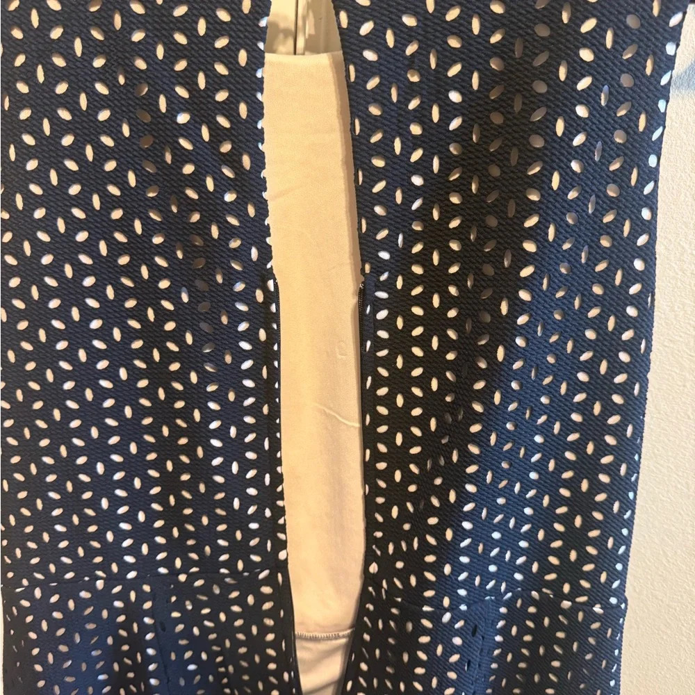 Teeze Me Black Tan Cutout Sleeveless Dress Sz 14/15 - Picture 8 of 10